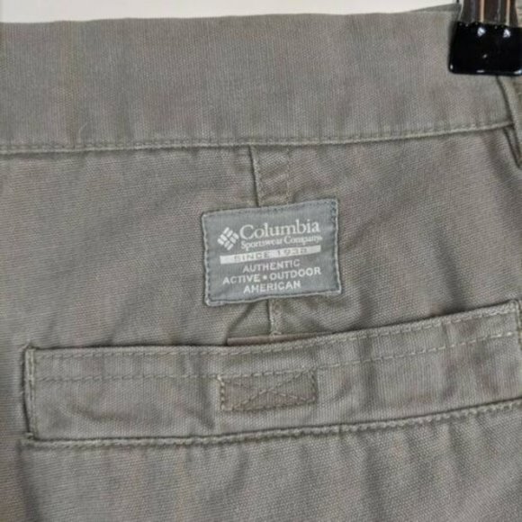 Columbia Pants Women's Khaki Utility Outdoor - Picture 3 of 4